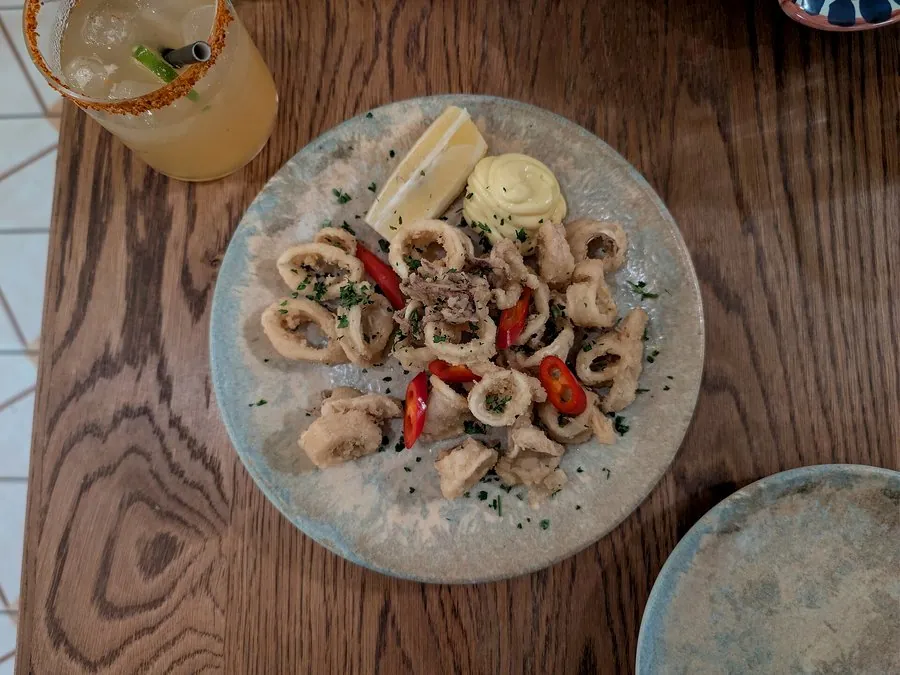 Calamari e patate al forno